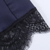 Satin Pleated Mini Dress