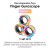 Magnetic Fidget Spinner Ring Set