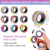 Magnetic Fidget Spinner Ring Set